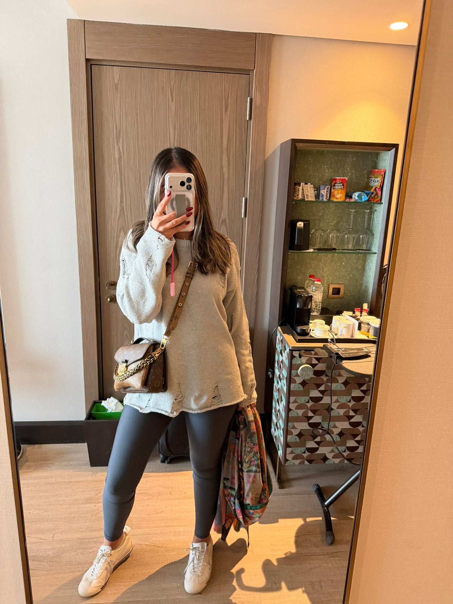 Grey Ripped Sweater